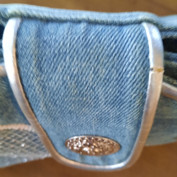 Warren Reed Denim/Silver Bag - Picture 9 of 16